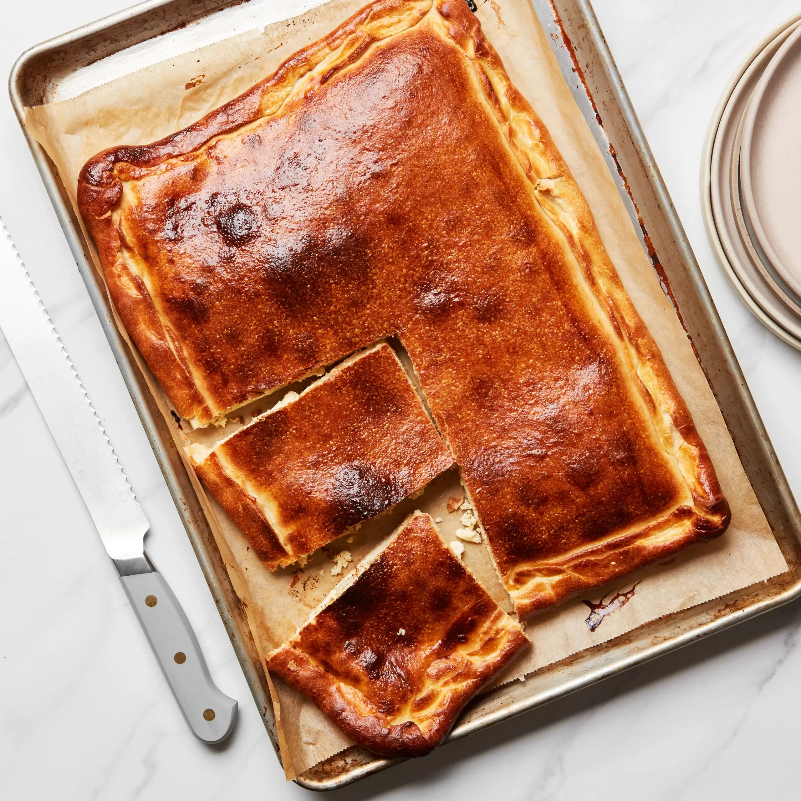 Khachapuri para uma multidão