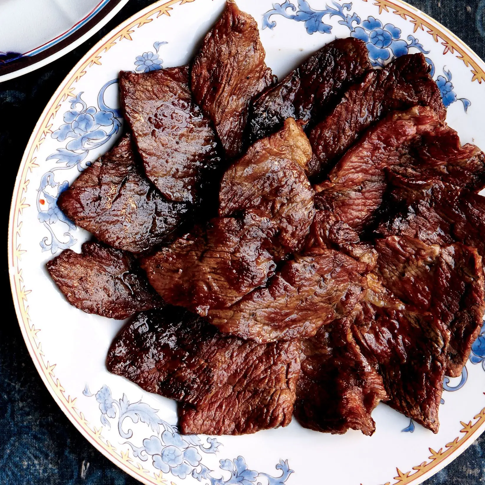 Bisket fatiado grelhado