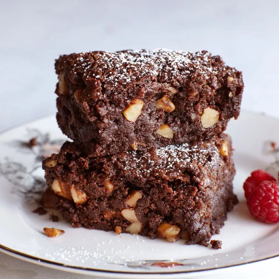 Brownies de chocolate muito chocolaty