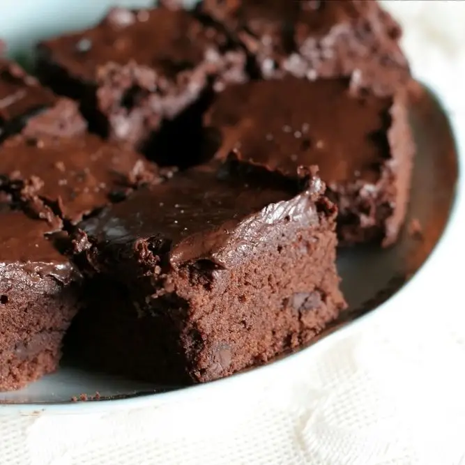 Brownies de chocolate ao leite