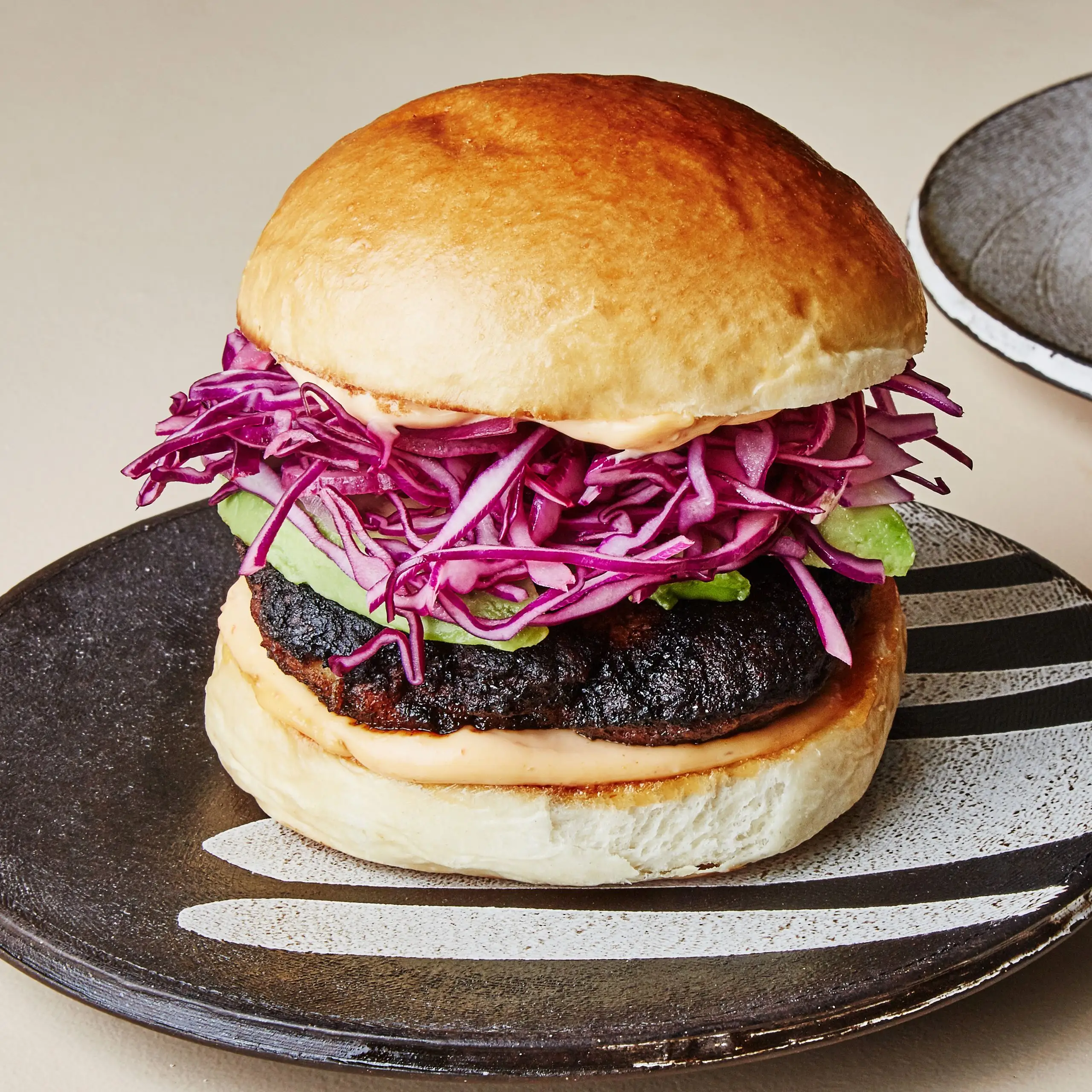 Hambúrgueres extra-suíços de peru