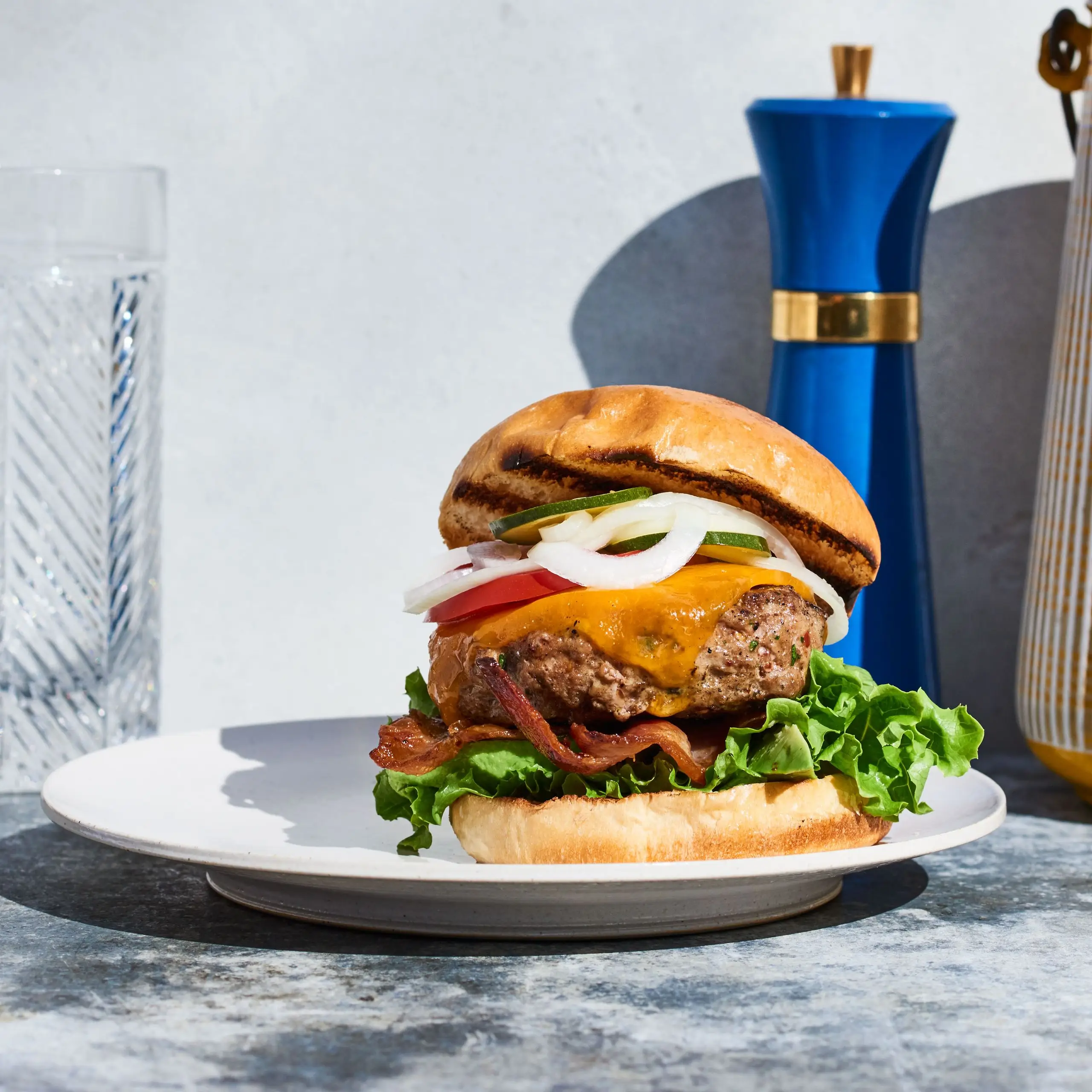 BLT Turquia hambúrgueres