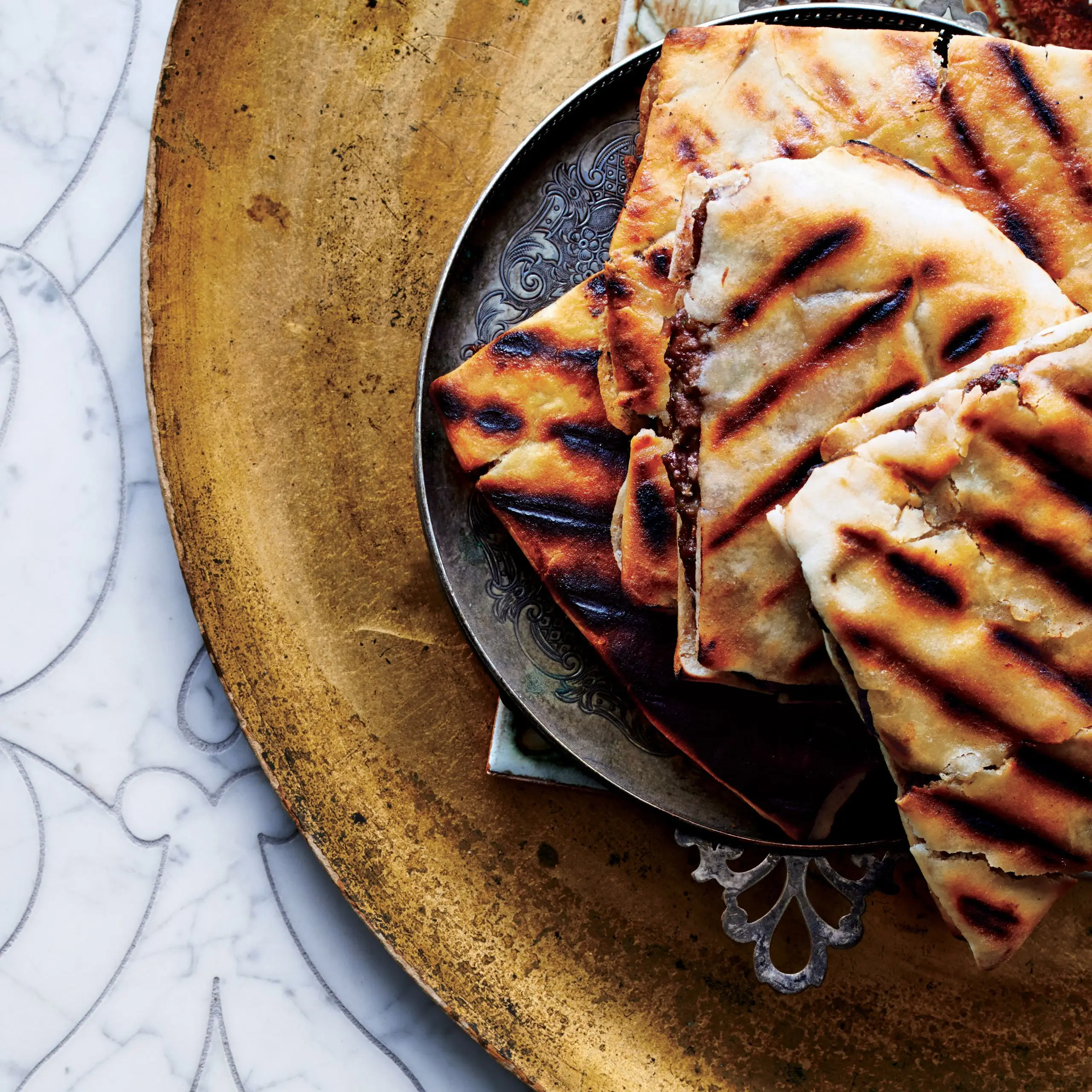 Burger de cordeiro temperado