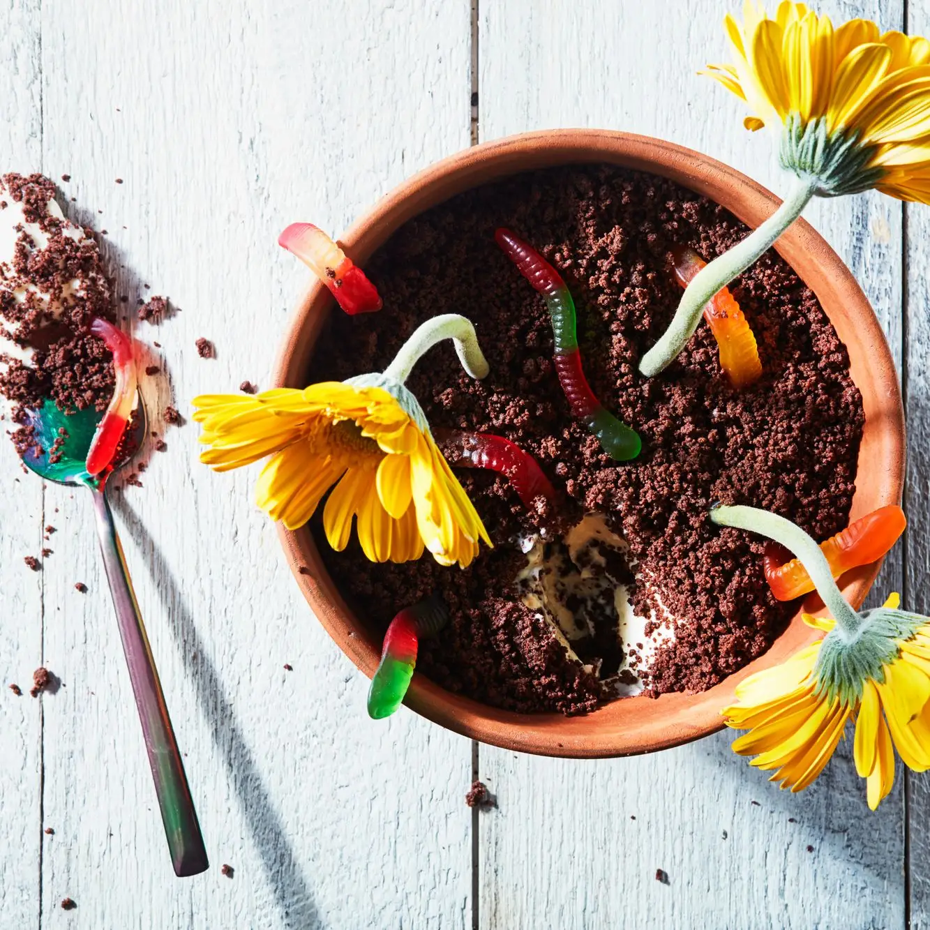 Bolo de sujeira sofisticado