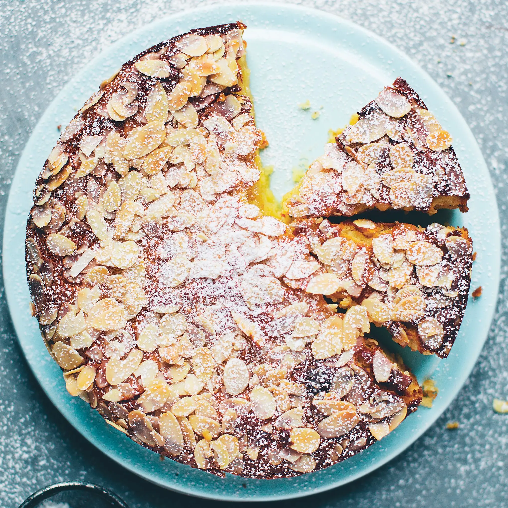 Ricota e bolo polenta