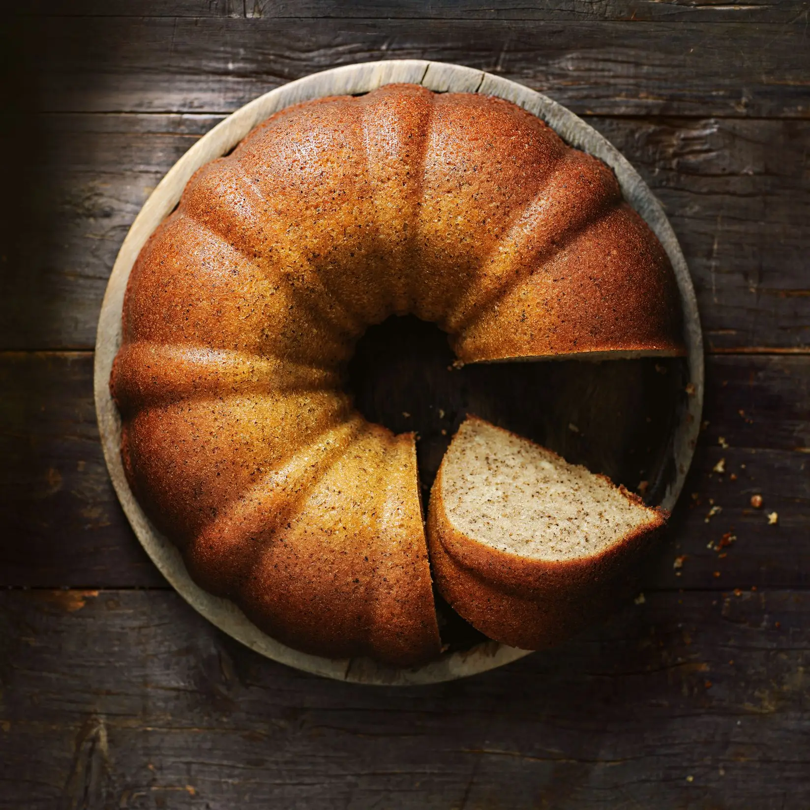 Bolo chai bundt com especiarias
