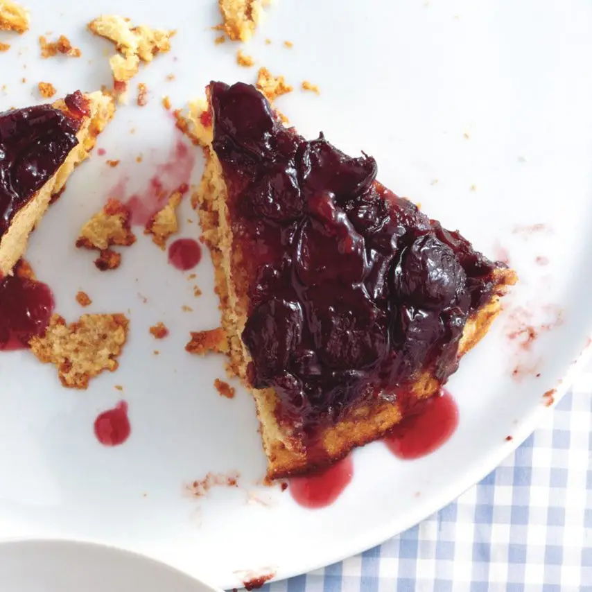 Bolo de cabeça para baixo