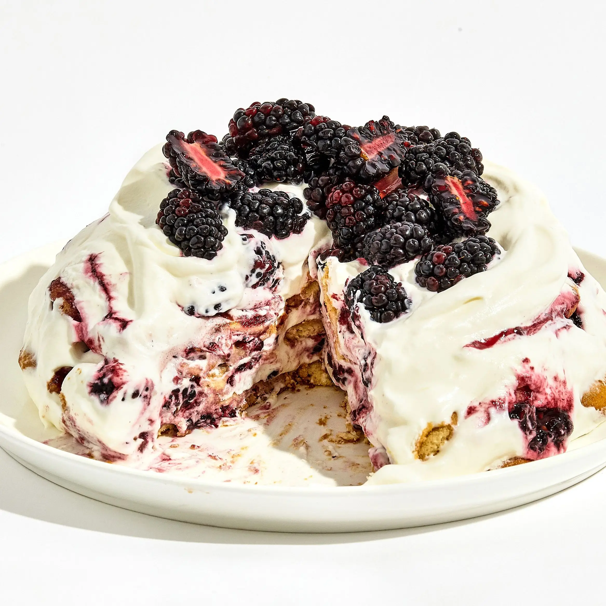 Bolo de Blackberry Icebox