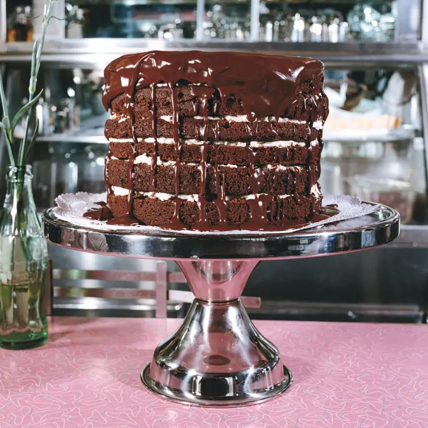 Miglia di cioccolato con panna con burro di vaniglia