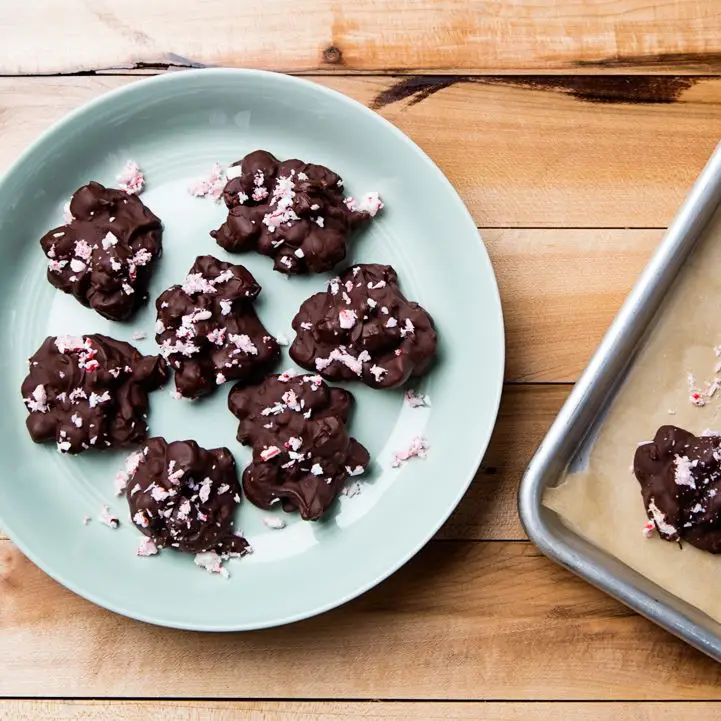 Candides de estrada de hortelã-pimenta de 3 ingredientes