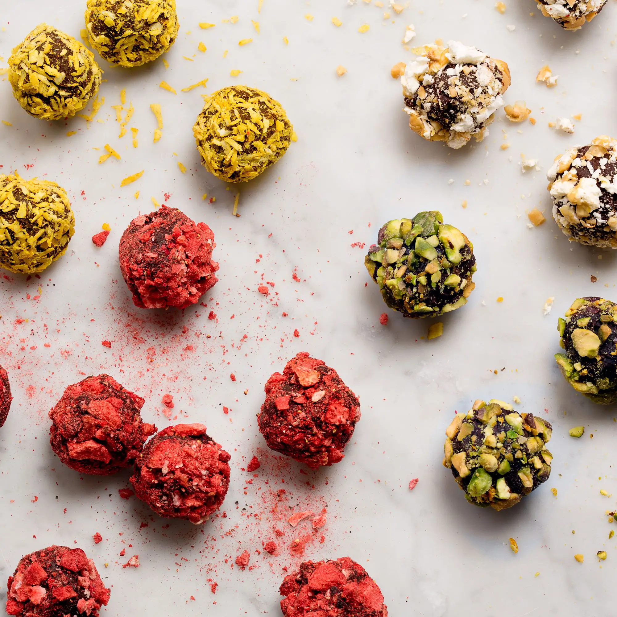 Trufas de dois ingredientes