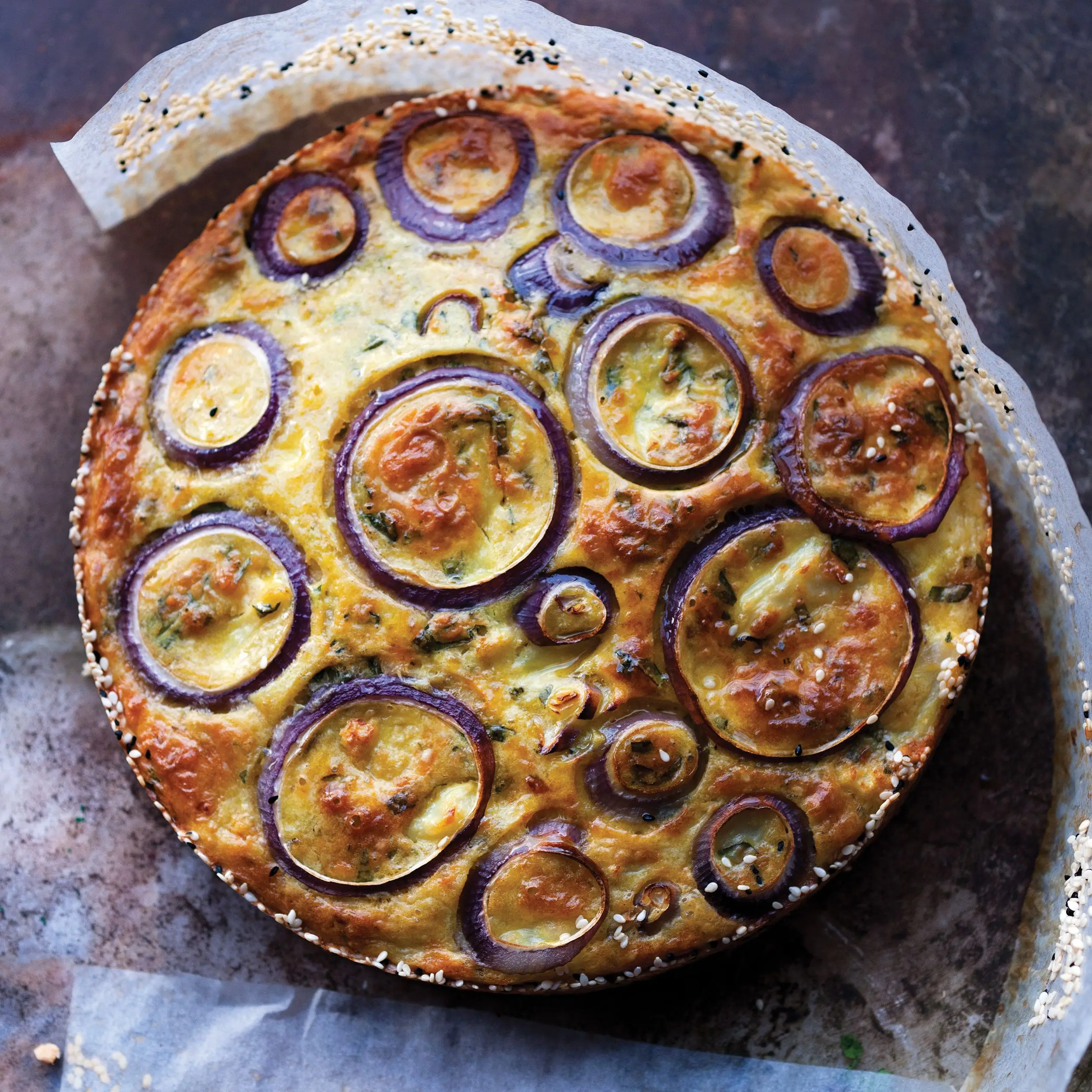 Image may contain Plant Food Produce Dessert Cake Pie Tart and Vegetable