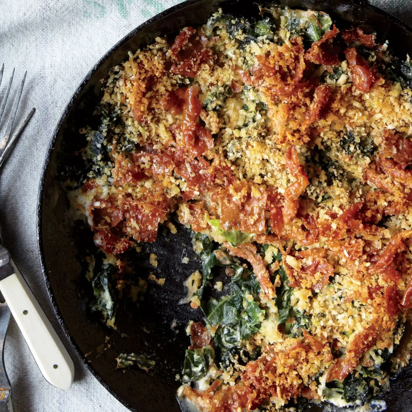 Gratin verde do couve