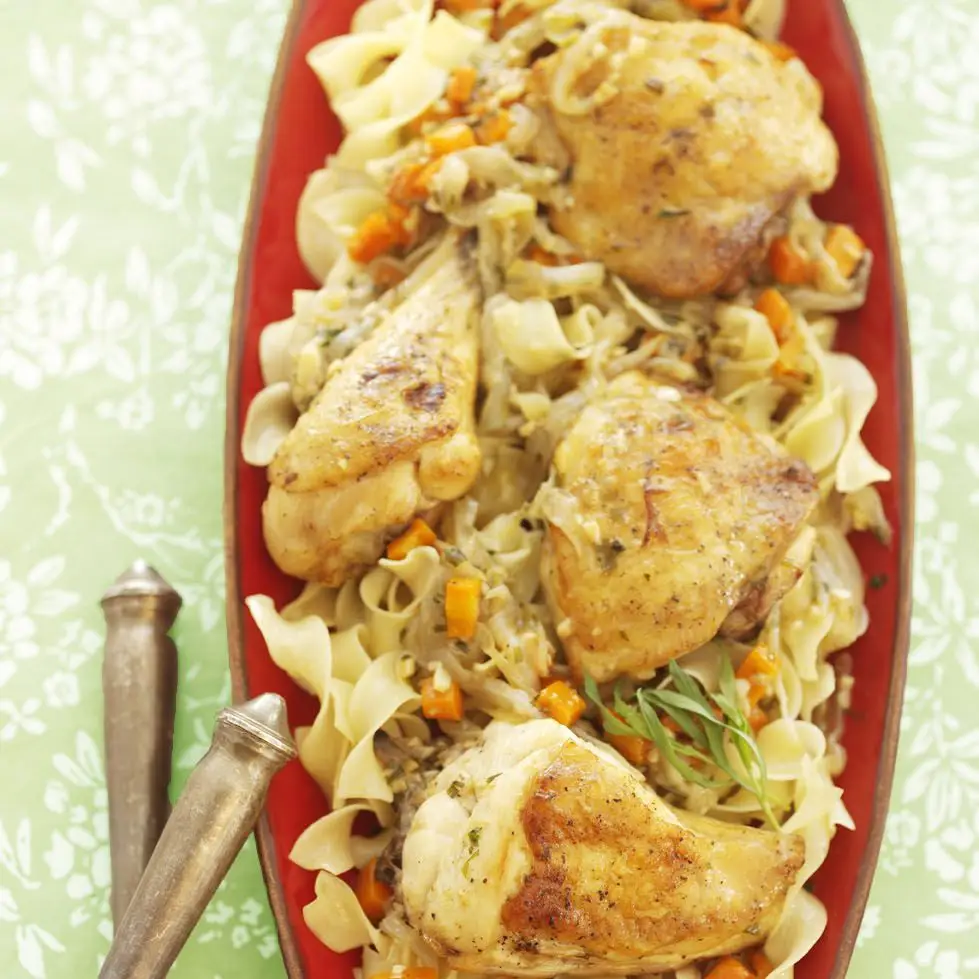 Assado de panela de frango