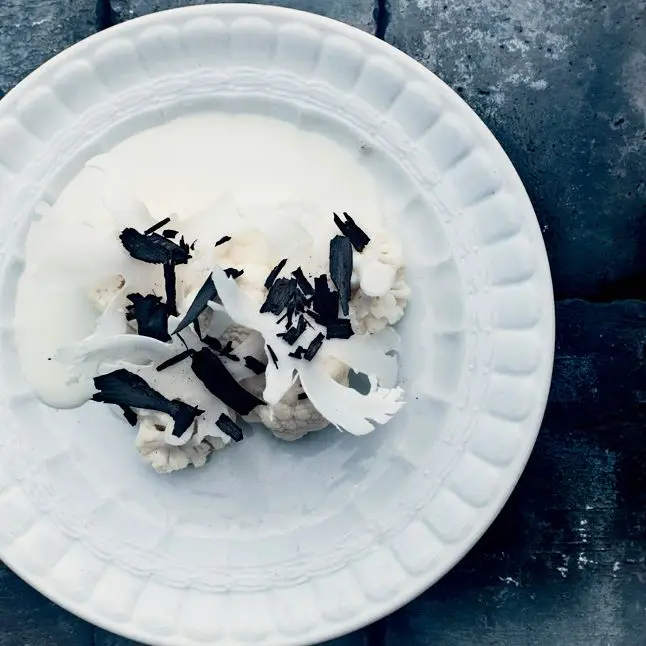 Couve -flor com alho -poró 'Ash