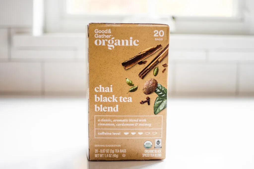 Good and Gather (Target Brand) Chai tea review.' title='Best Organic Chai Tea
