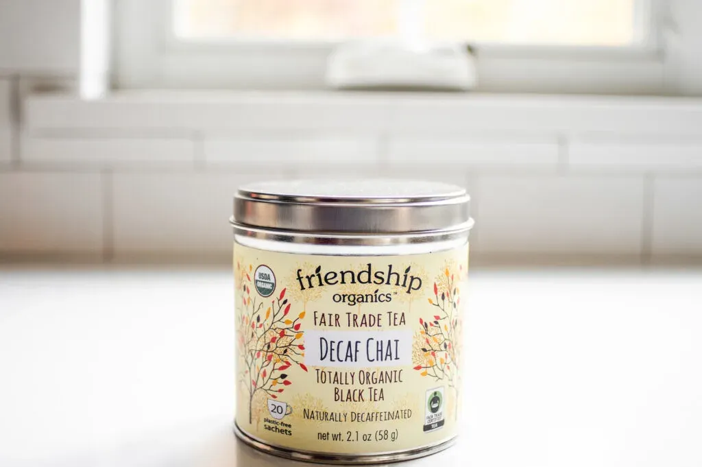 Friendship Organic Decaf Chai Tea review.' title='Best Organic Chai Tea