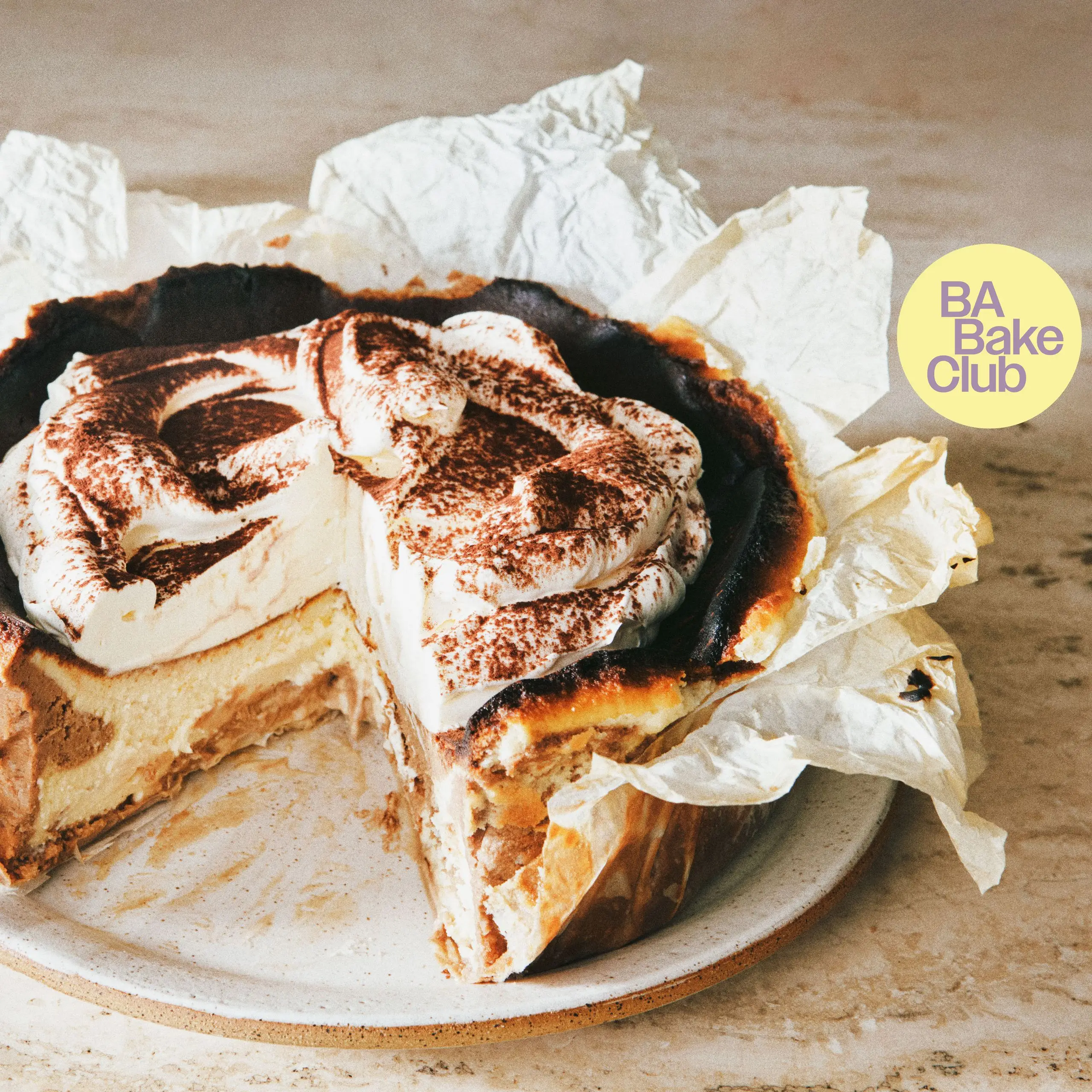 Tiramisu Basco Cheesecake