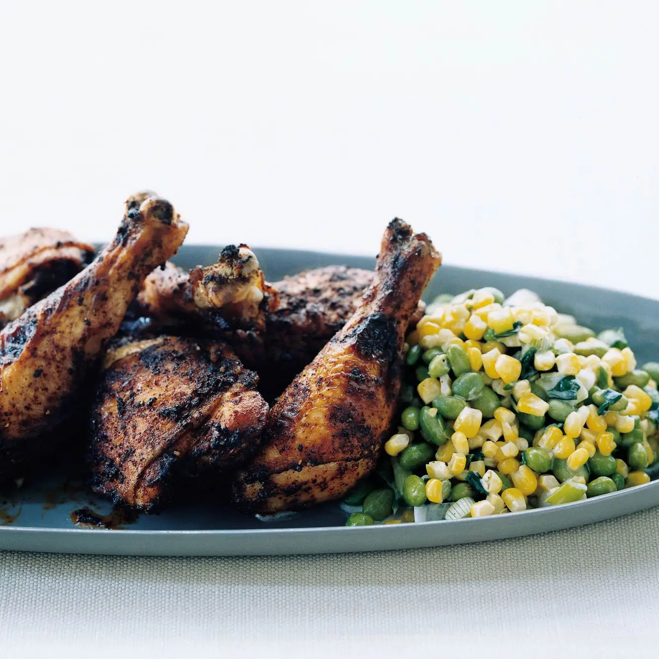 Pimenta e pernas de frango com mel