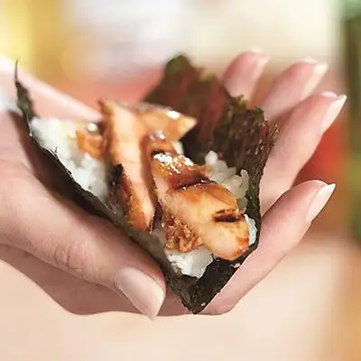 Coxas de frango grelhado