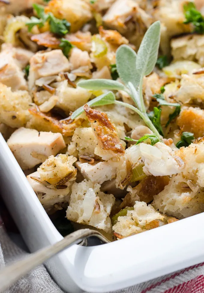 Chicken Wild Rice Stuffing Casserole' title='Chicken Wild Rice Stuffing Casserole