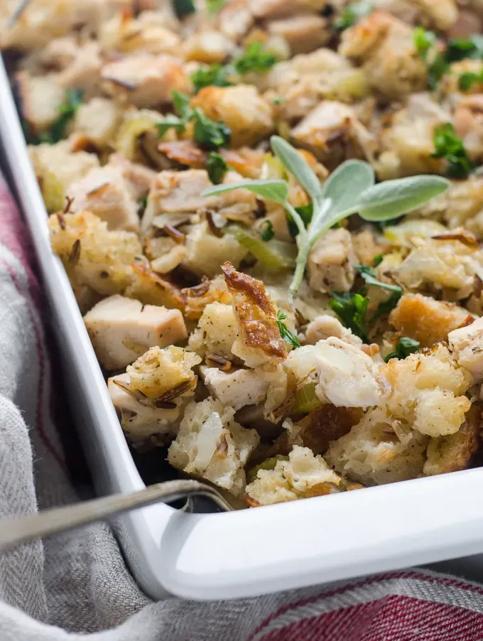 Chicken Wild Rice Stuffing Casserole' title='Chicken Wild Rice Stuffing Casserole
