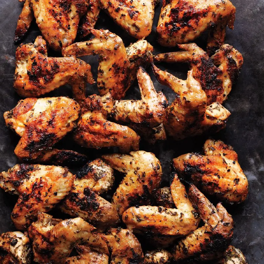 Herb Grelled Chicken Wings