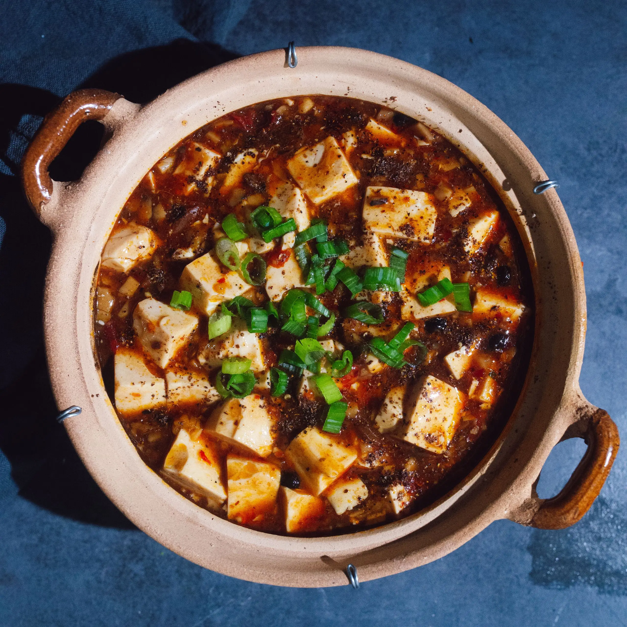 Mapa vegano tofu