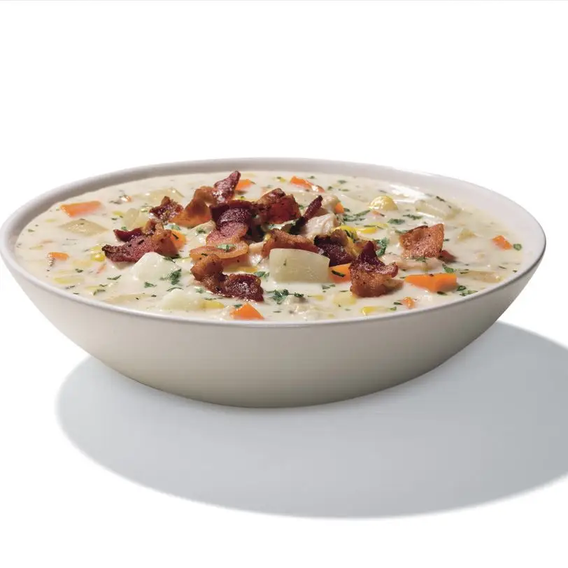 Clamor de molusco da Nova Inglaterra com ervas