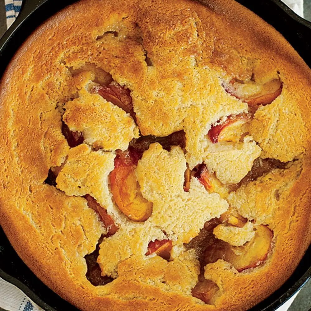 SKILET PEACH SOBBLER