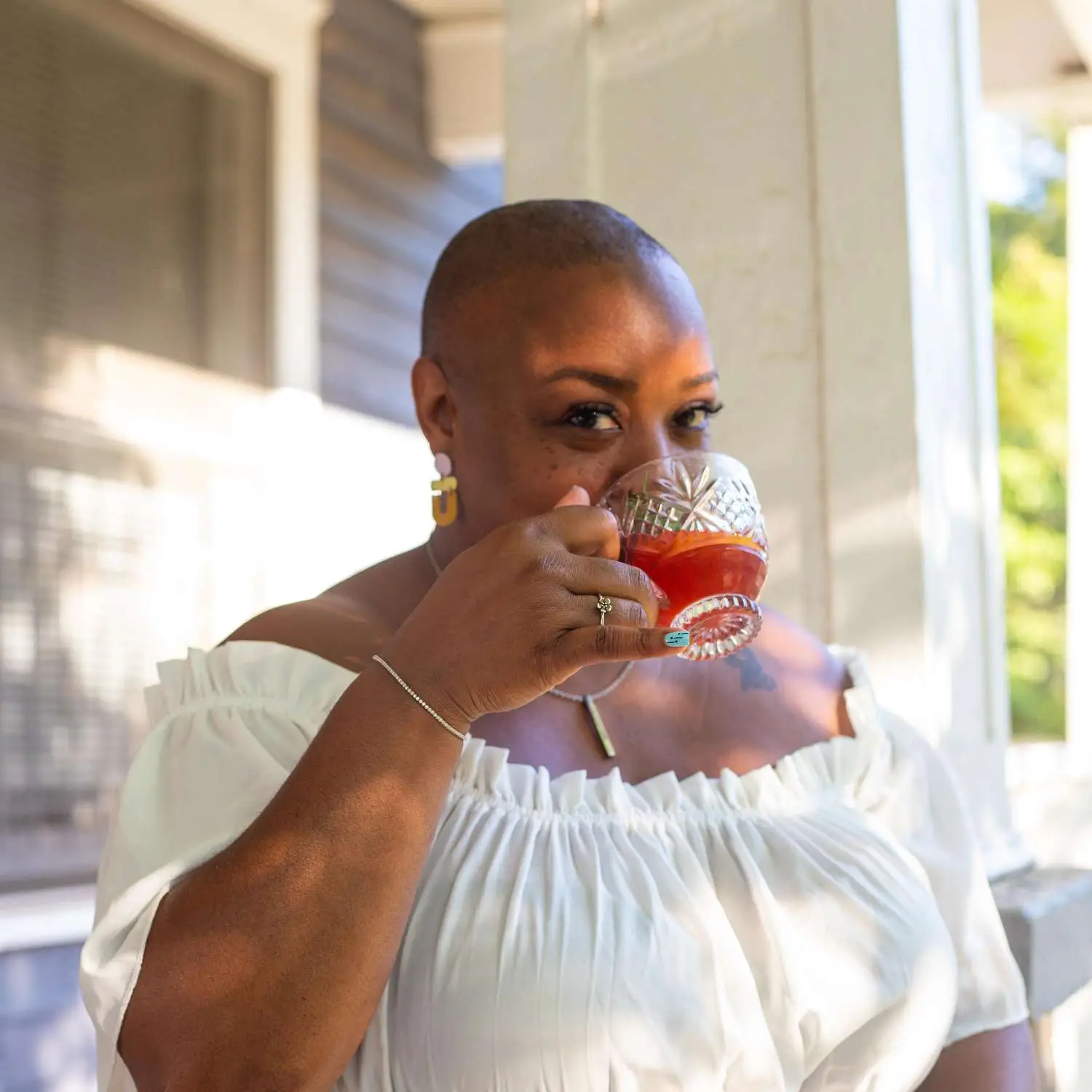 Para Tiffanie Barriere, a bebida vermelha de Juneteenth representa força e alegria