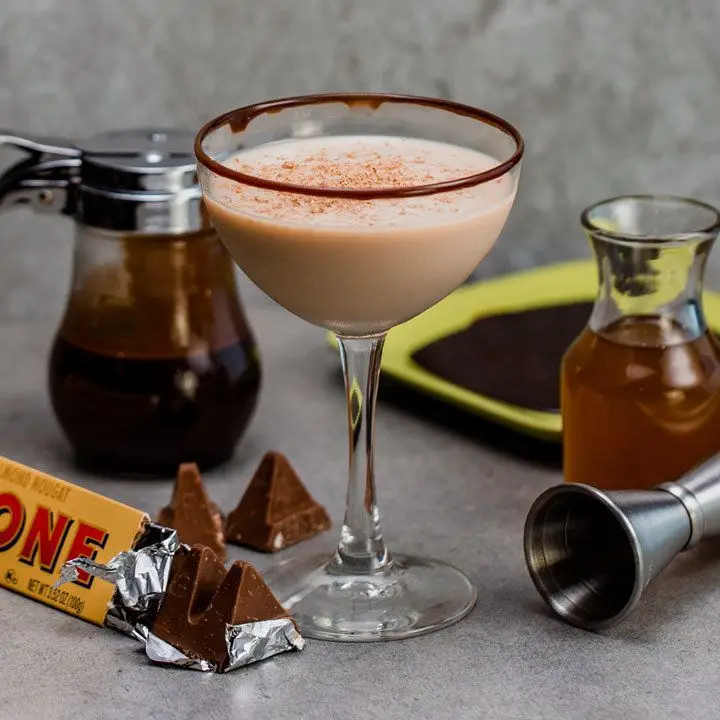 Toblerone cocktail