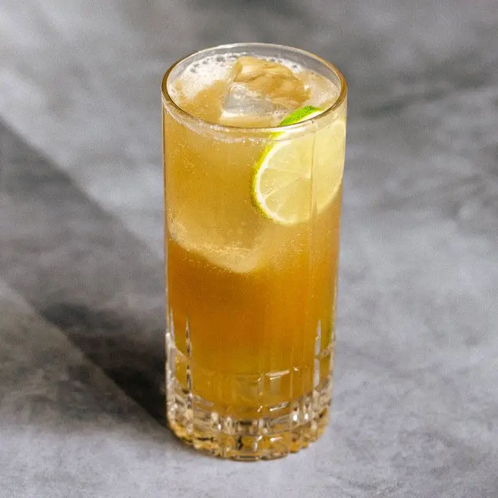 Autumn Rickey cocktail