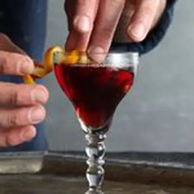 Bossa Manhattan cocktail
