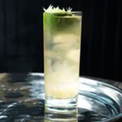 Bourbon Rickey cocktail
