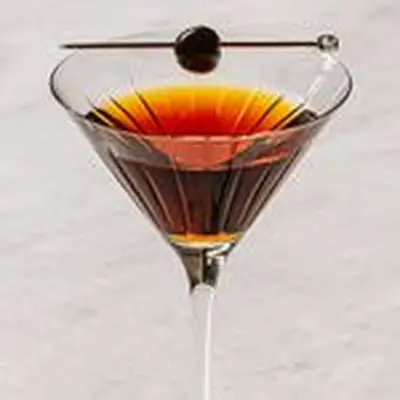Perfect Manhattan cocktail
