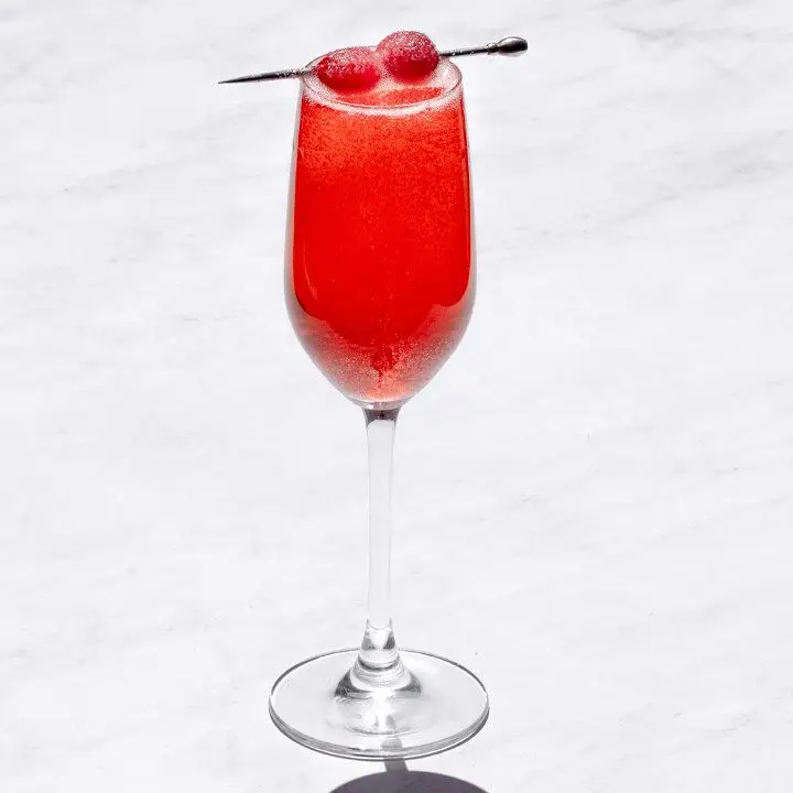 Cranberry-Ginger Mimosa