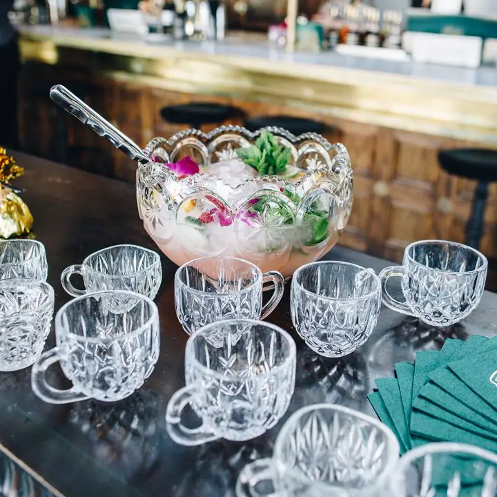 Champagne Holiday Punch