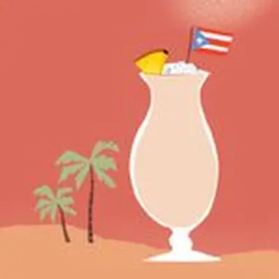 Pina Colada illustration