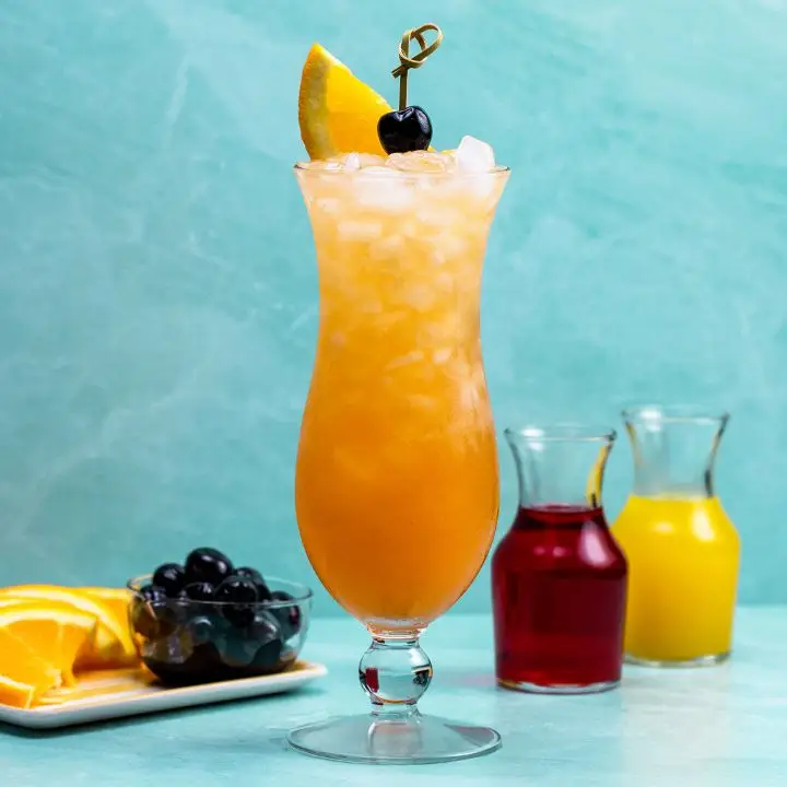 Hurricane cocktail