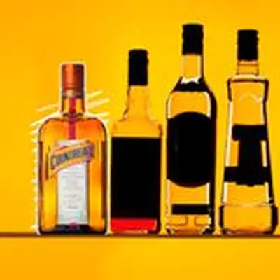 Cointreau bottle illustration