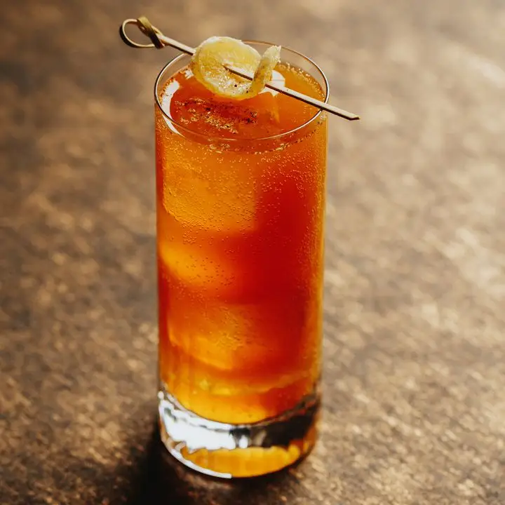 Pumpkin Buck cocktail