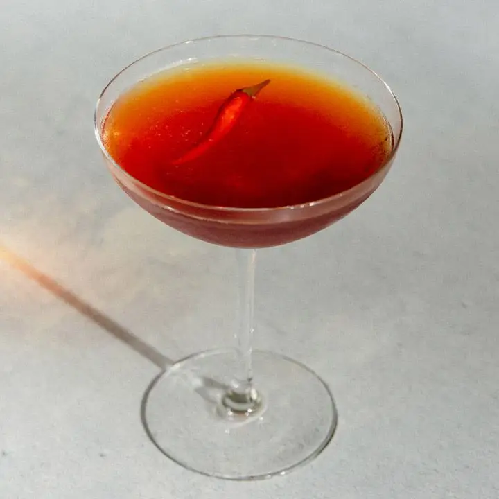 After Hours Tennis Club cocktail