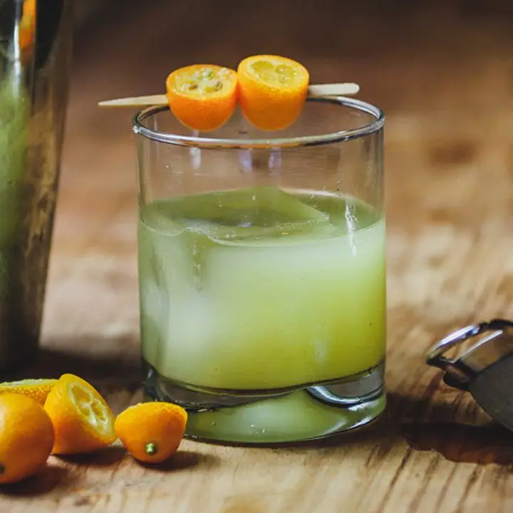 Kumquat Smash cocktail