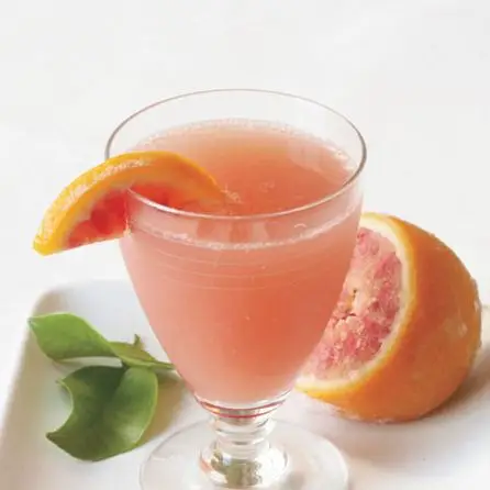 Blood Orange Champagne Cocktail