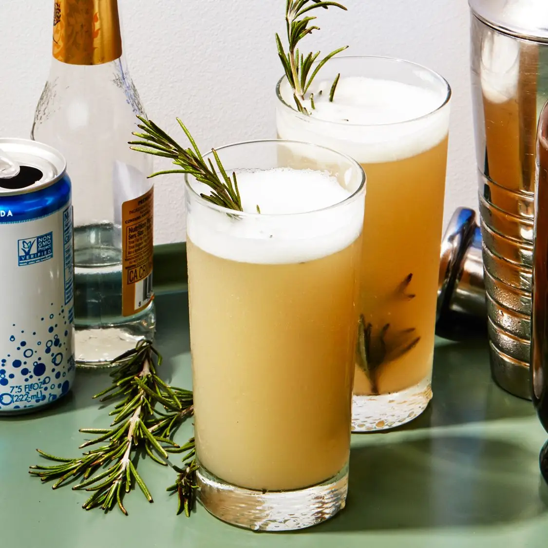 Rosemary Mezcal Fizz