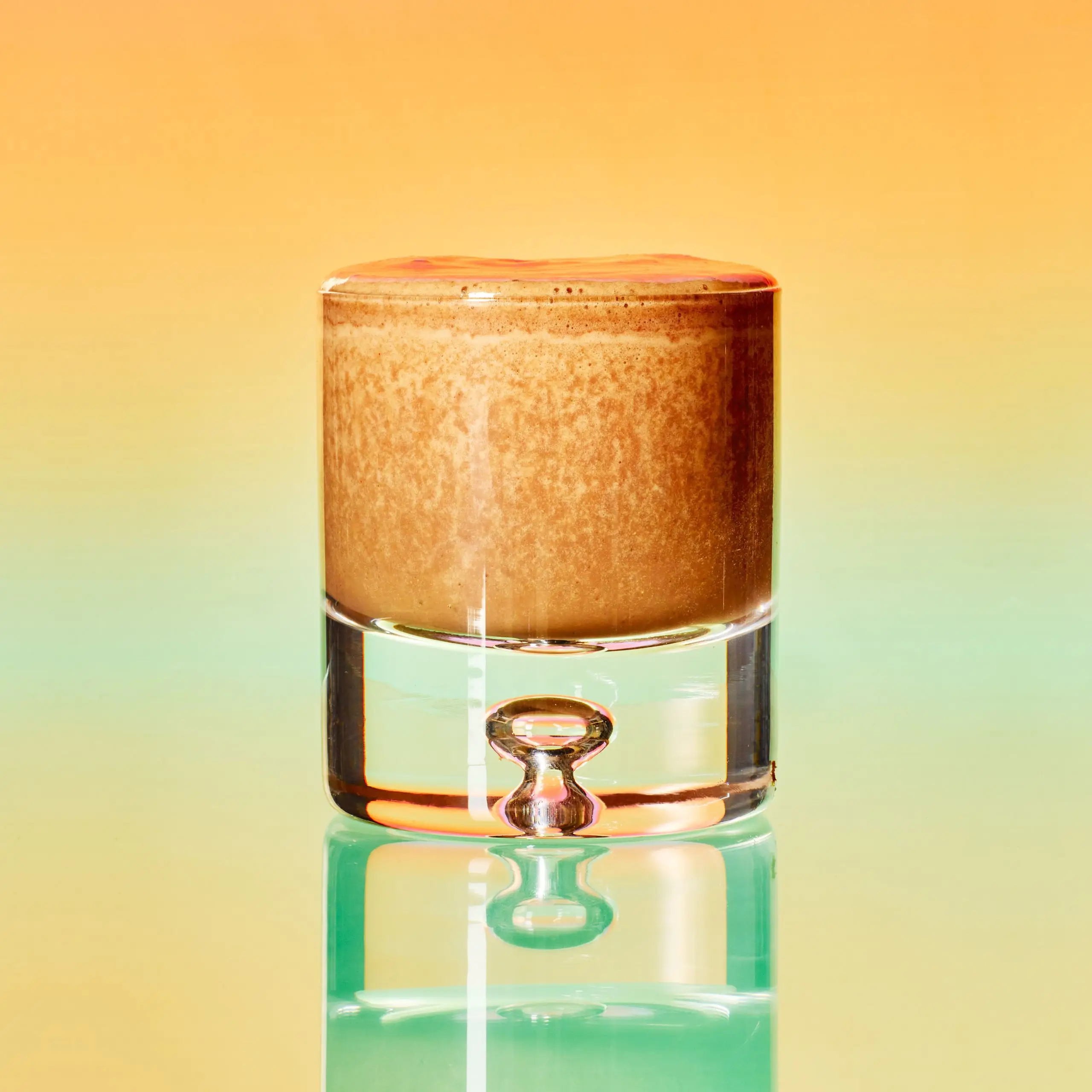 Latte de banana embriagada