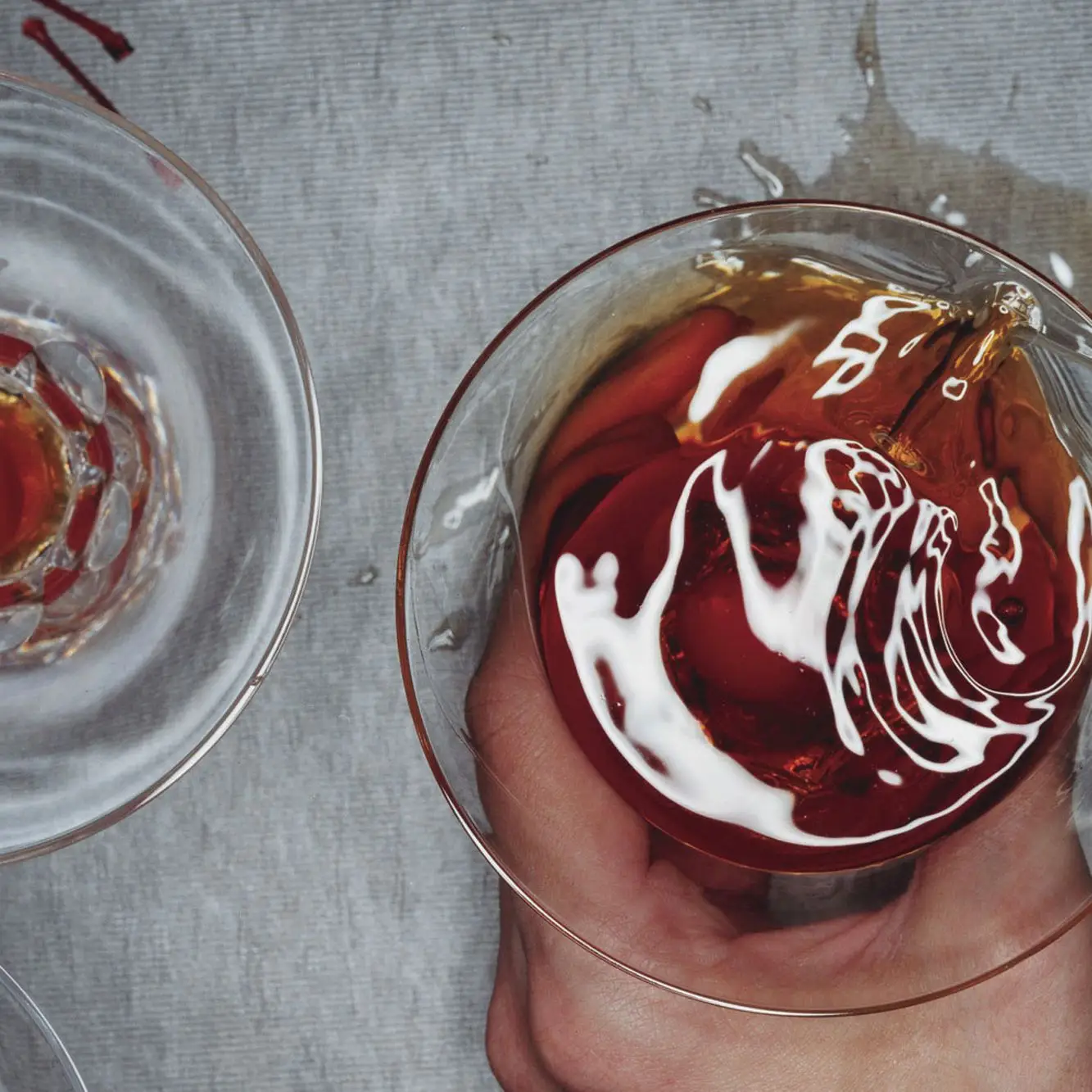 Bourbon Manhattans perfeito