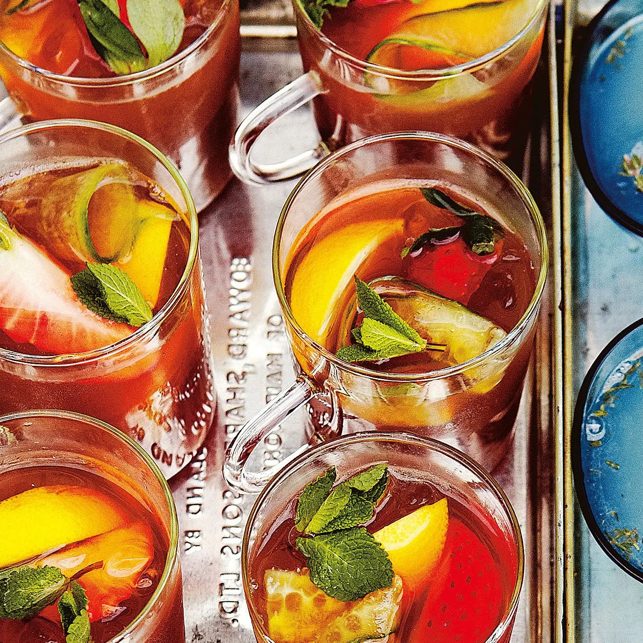 O chá gelado de Pimm