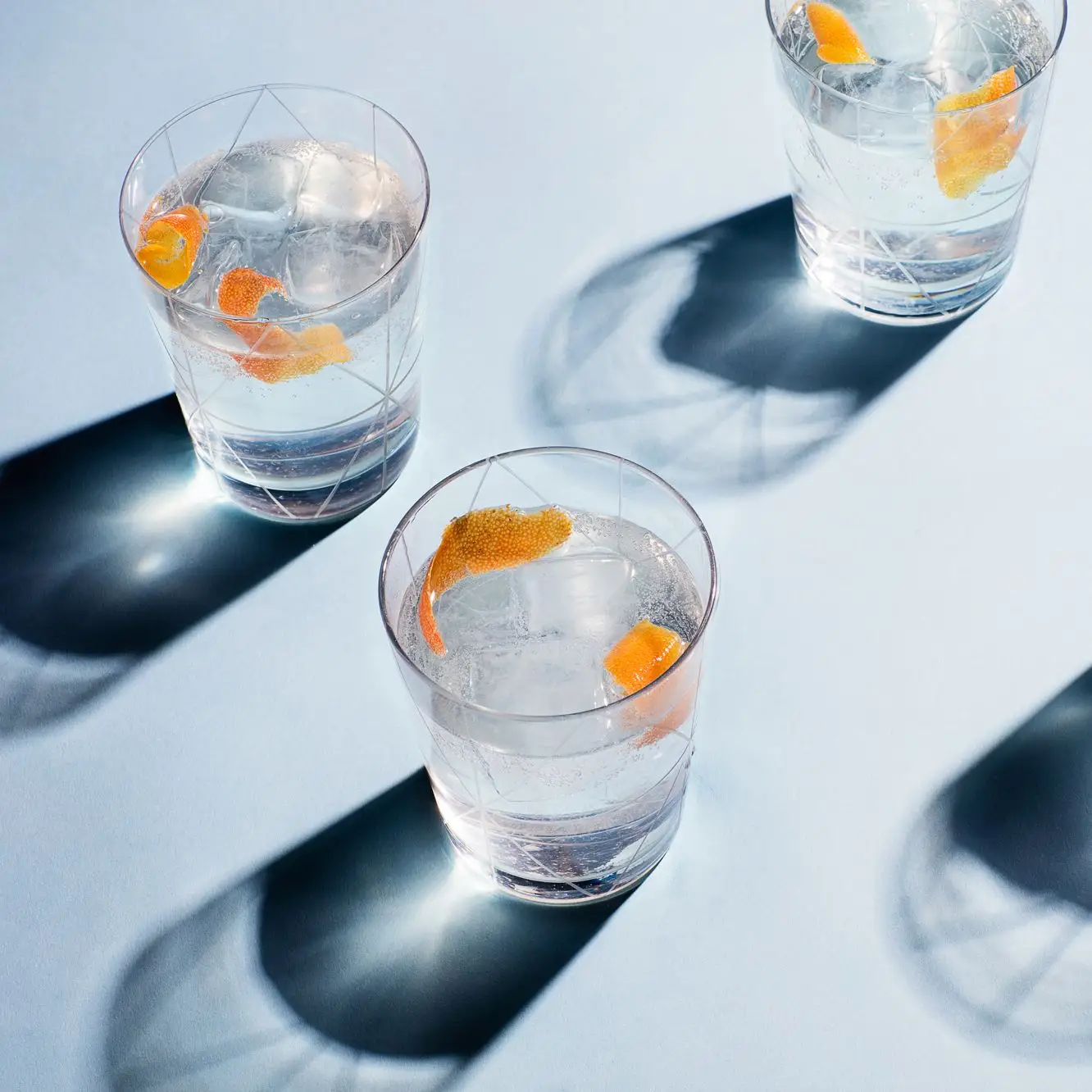 Água com espumante de toranja